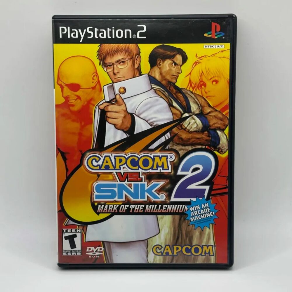 Capcom vs. SNK 2 Mark of the Millennium 2001 (PS2) CIB MINT
